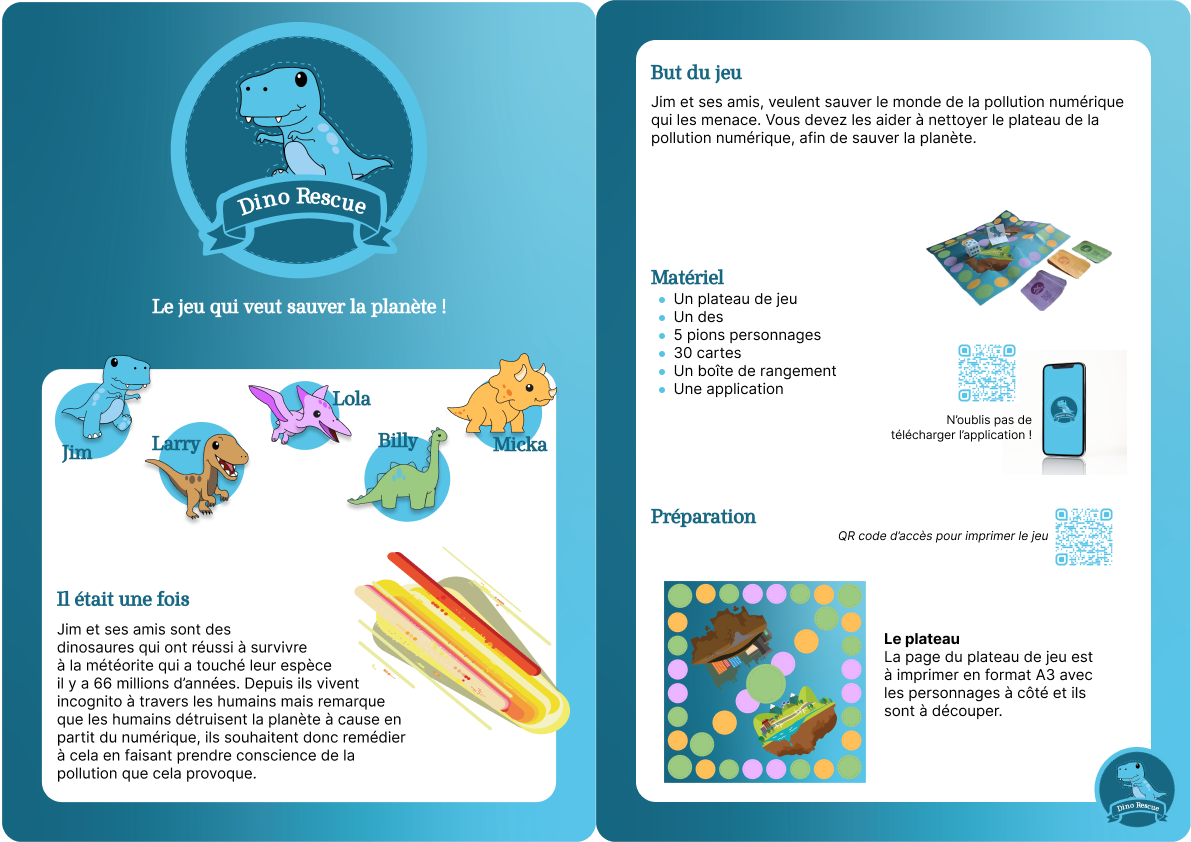 Préparation et installation du jeu